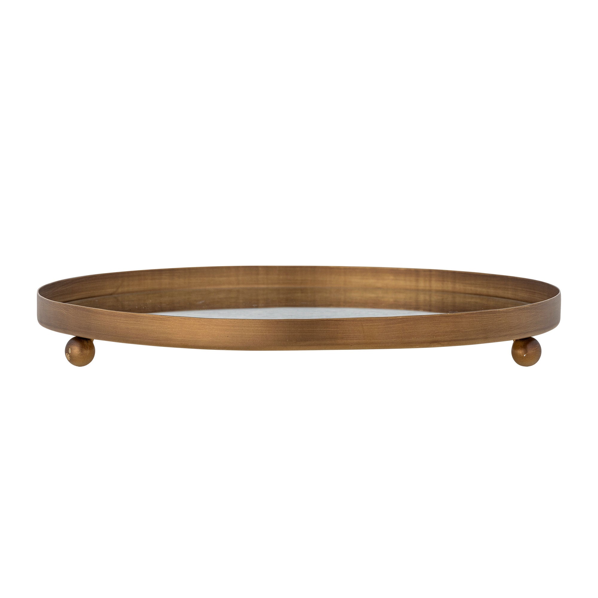 Fad da geleira de Bloomingville, ouro, metal, vidro