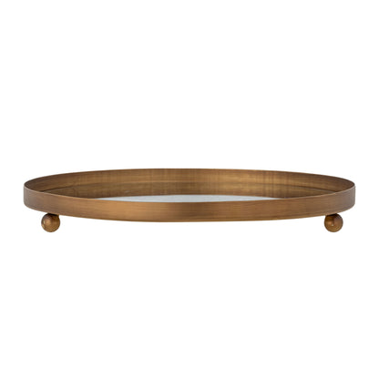 Fad da geleira de Bloomingville, ouro, metal, vidro