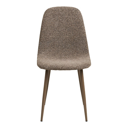 Cadeira de jantar de Estocolmo - cadeira de mesa de jantar, marrom claro, marrom claro Ben HN1300