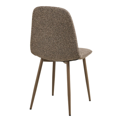 Cadeira de jantar de Estocolmo - cadeira de mesa de jantar, marrom claro, marrom claro Ben HN1300