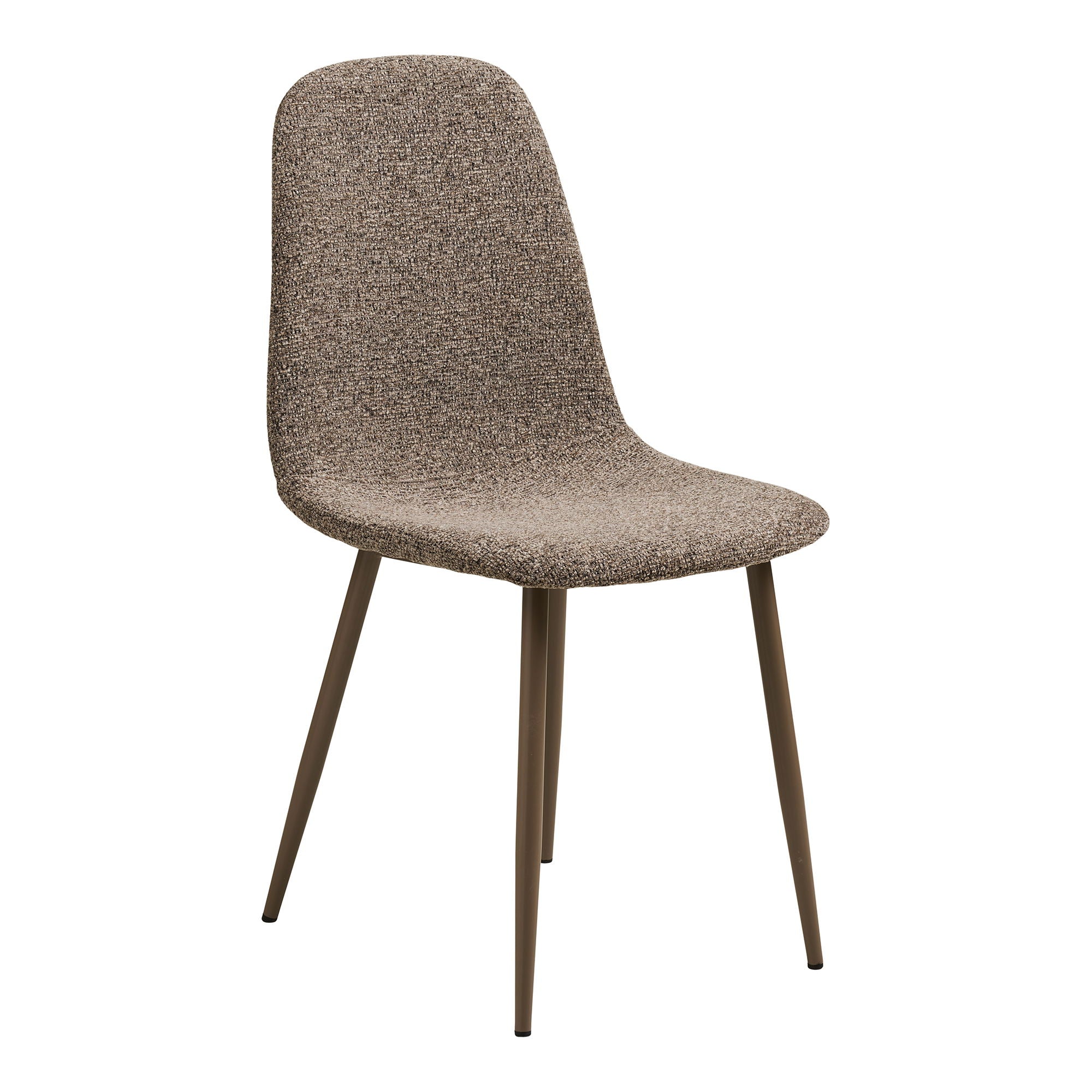 Cadeira de jantar de Estocolmo - cadeira de mesa de jantar, marrom claro, marrom claro Ben HN1300