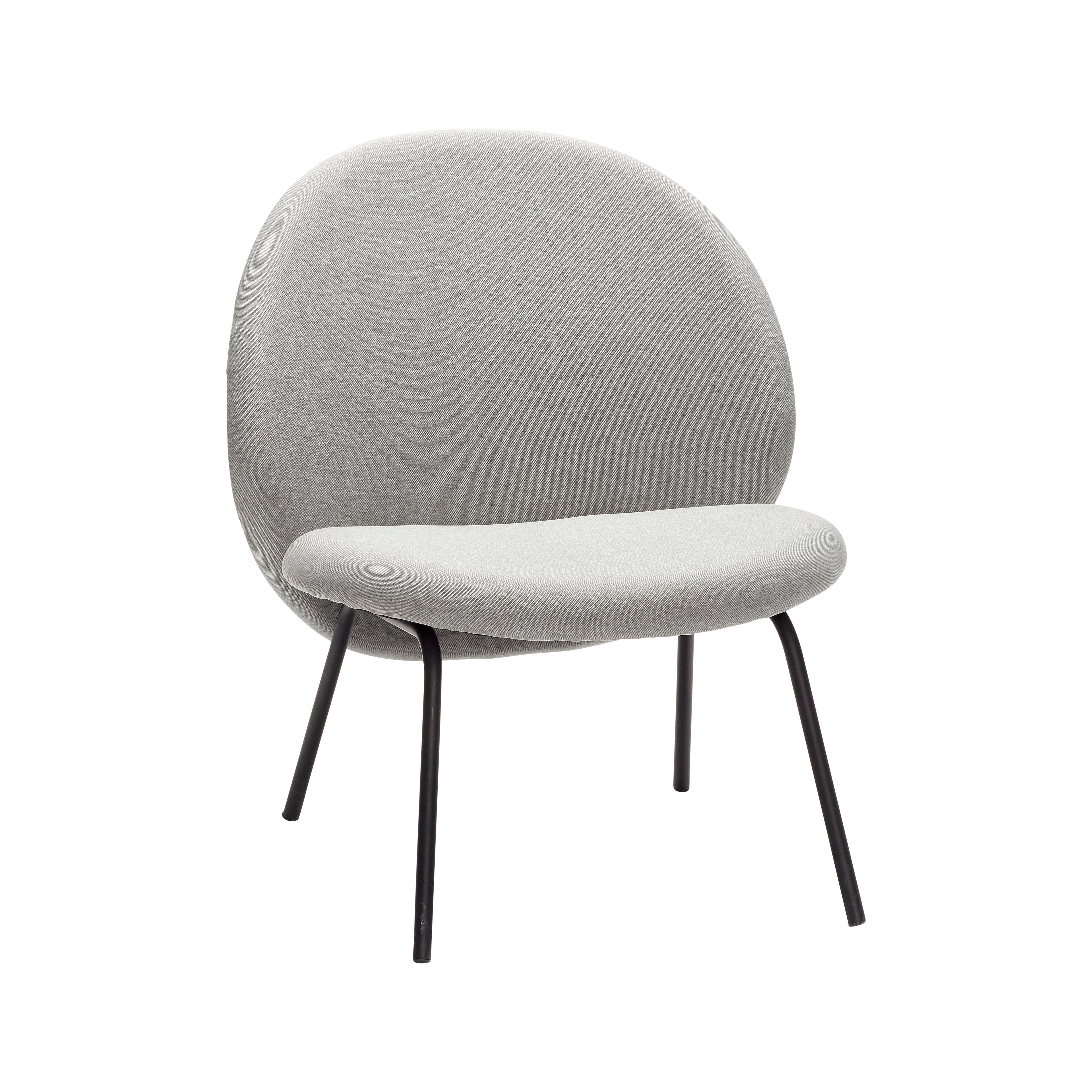 Reúna cadeira de lounge cinza - 66x67xh81cm