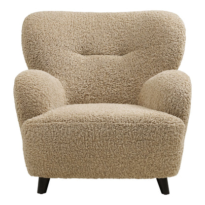 Cadeira de lounge Lunaro - cadeira de lounge, marrom claro, HN1265