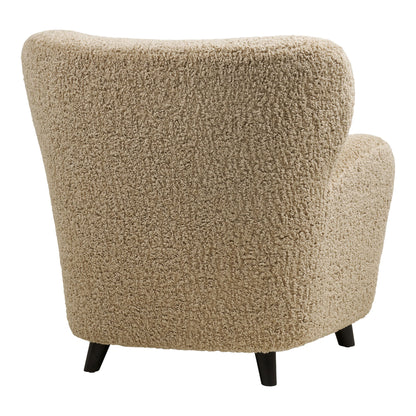Cadeira de lounge Lunaro - cadeira de lounge, marrom claro, HN1265