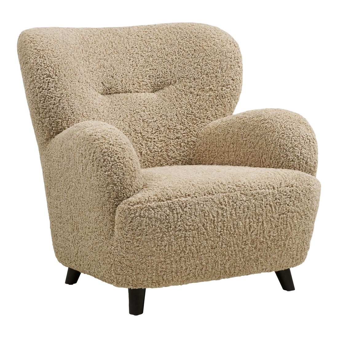 Cadeira de lounge Lunaro - cadeira de lounge, marrom claro, HN1265