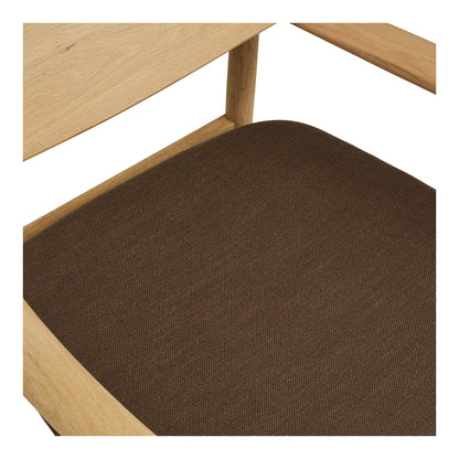 Conjunto de Olvera - cadeira de lounge e pés, natureza/marrom HN1084