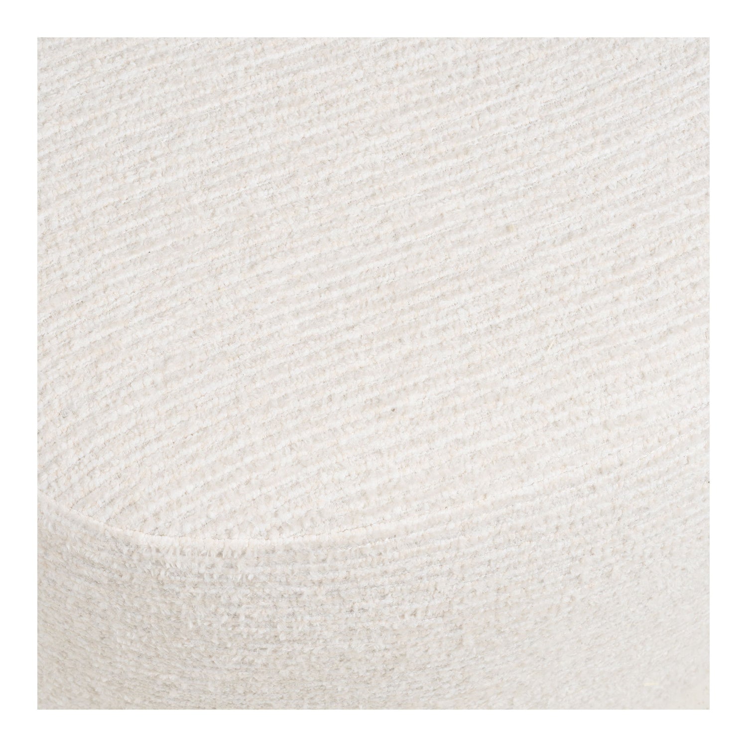 Milo Conjunto - Cadeira de lounge e Puff, Off -White HN1081