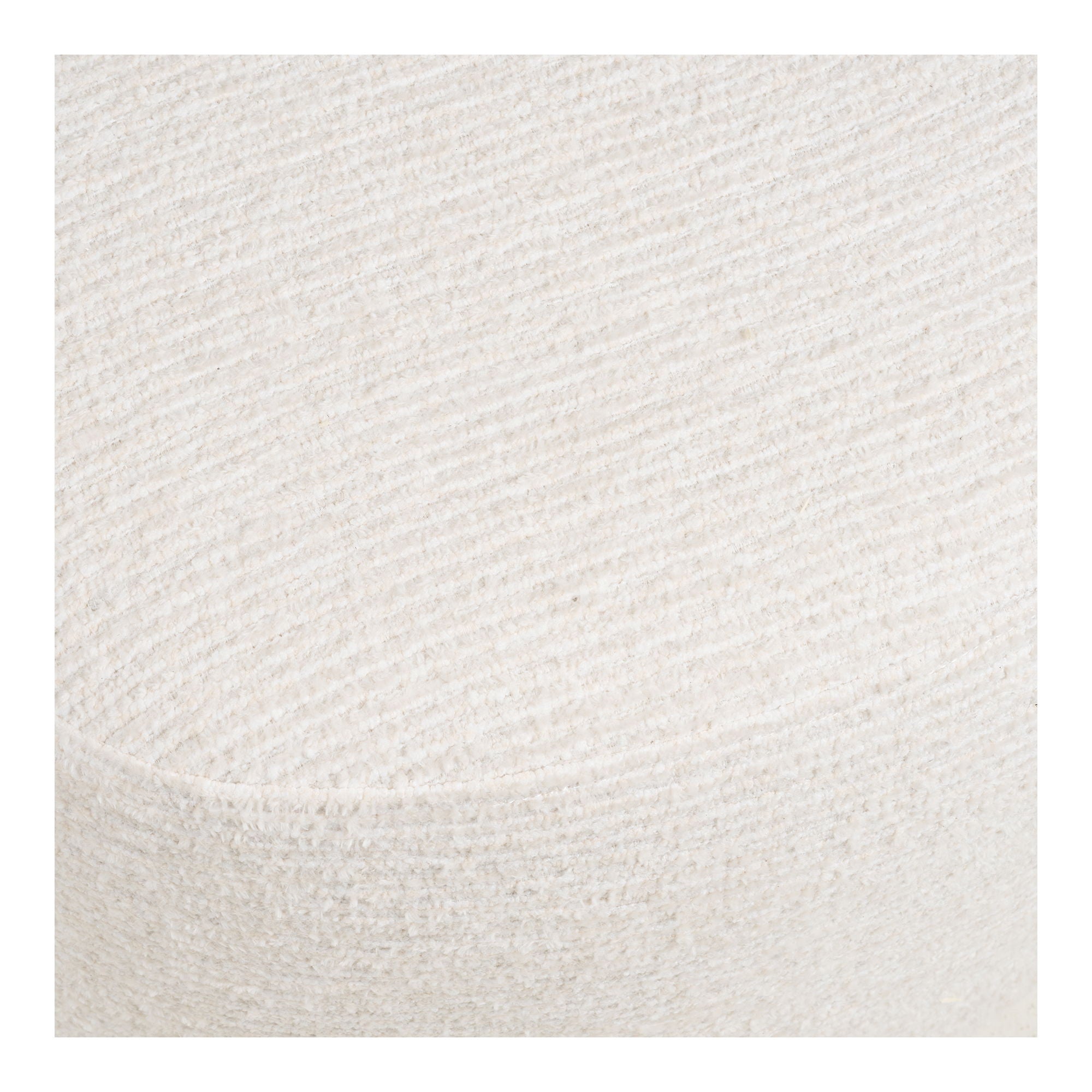 Milo Conjunto - Cadeira de lounge e Puff, Off -White HN1081