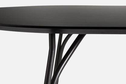 Mesa de jantar Tree (220 cm) - Preto/Preto