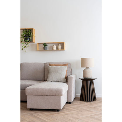 Belfast Chaiselong Sovesofa  - Chaiselong sovesofa med opbevaring