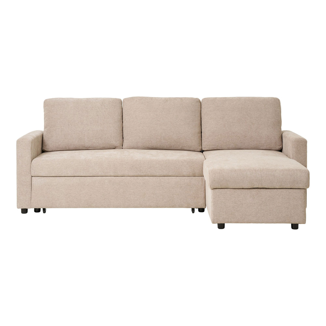 Belfast Chaiselong Sovesofa  - Chaiselong sovesofa med opbevaring