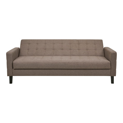 Milton Sofá Bed - sofá -cama com armazenamento, marrom, pernas pretas HN1089