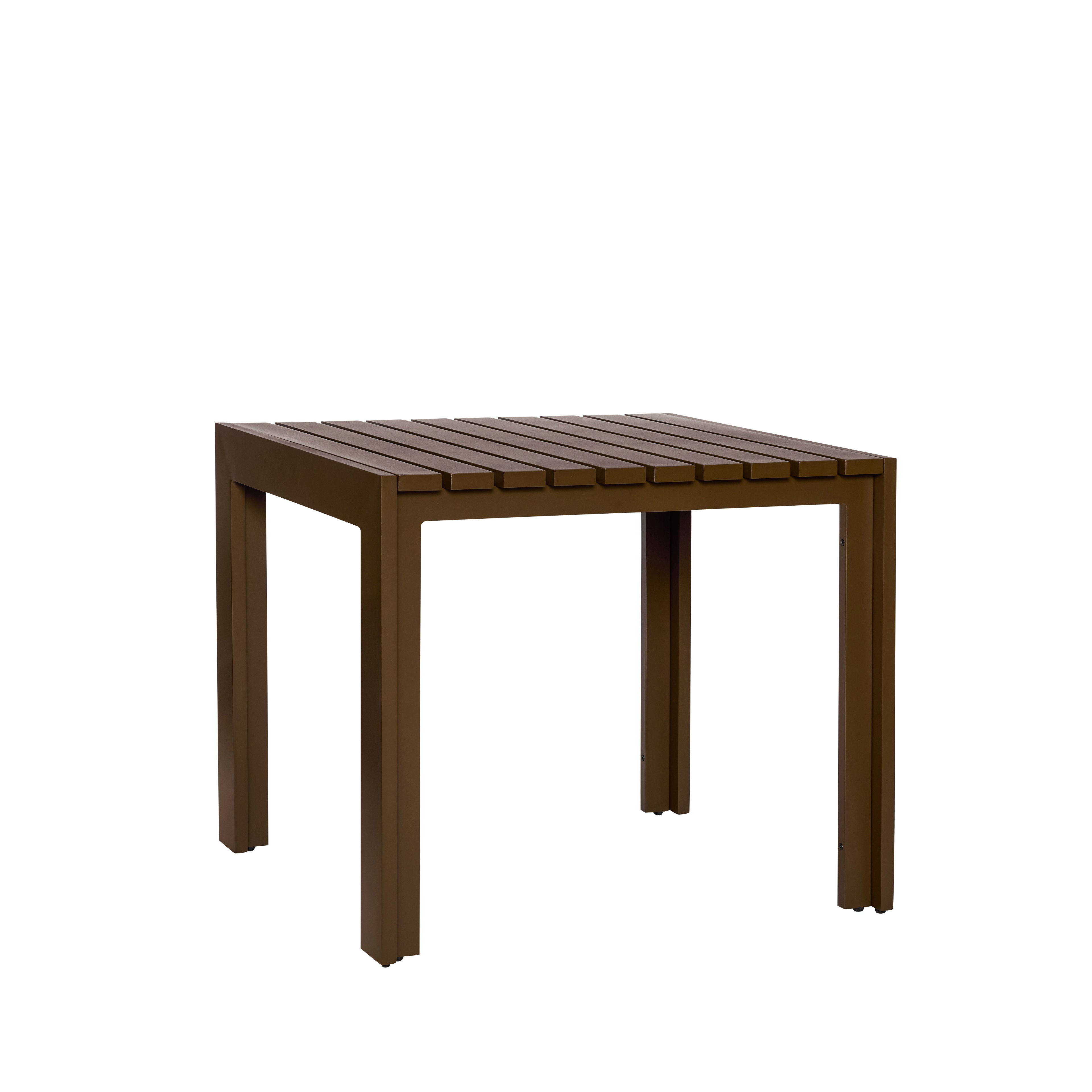 Mesa de Jantar Haus Pequena Marrom - 80x80xh76cm