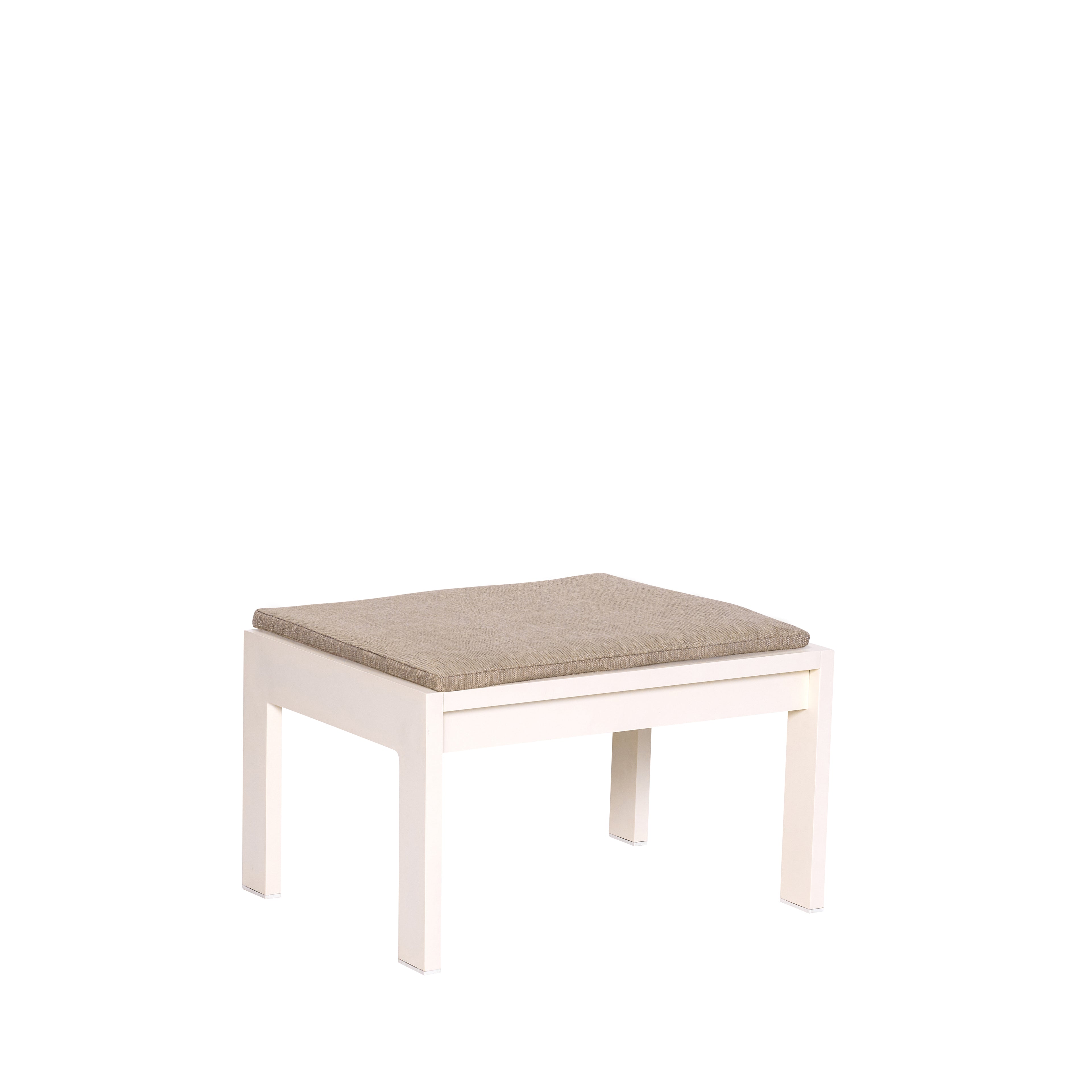 Haus Banqueta Bege - 52x52xh42cm