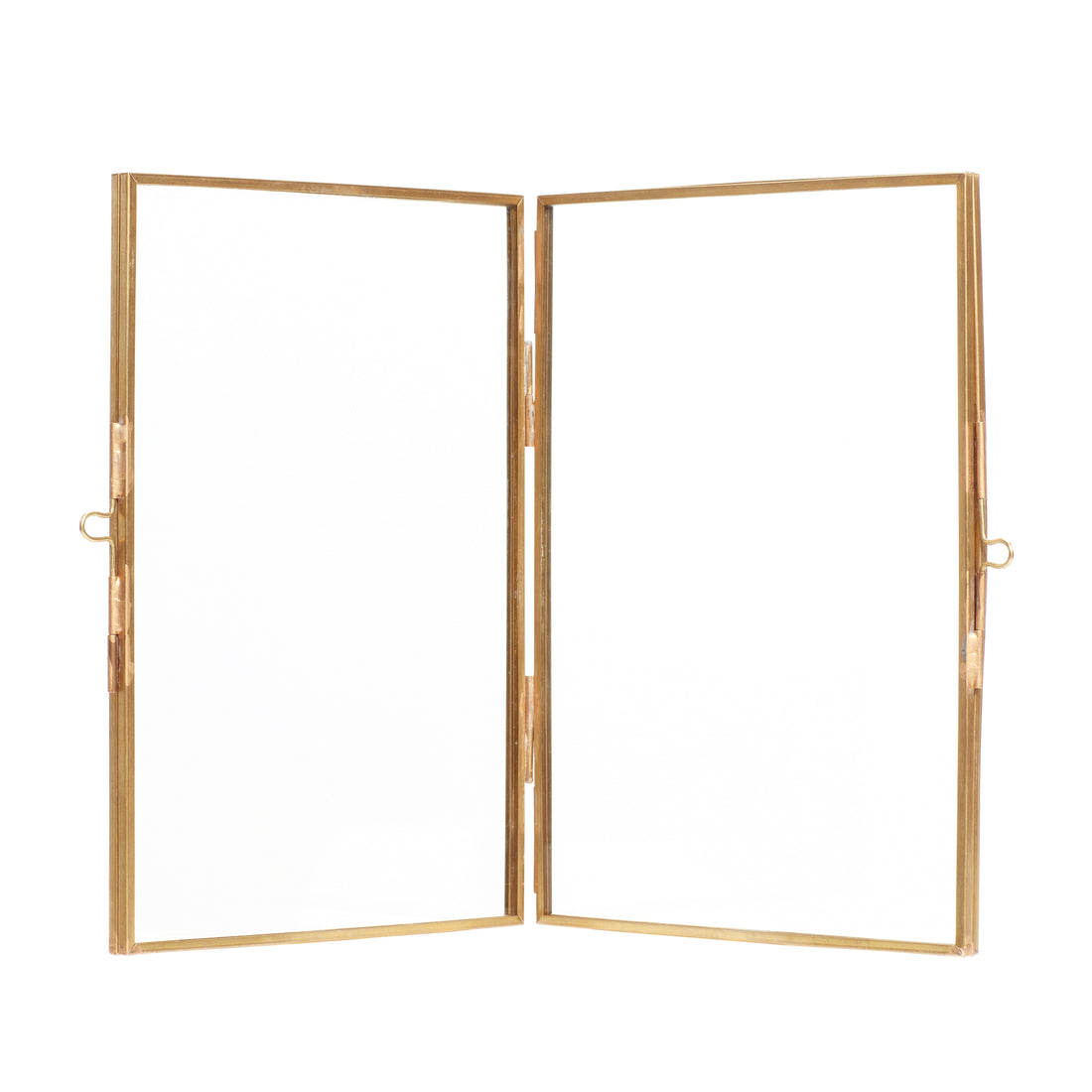 Quadro de teto cor de bronze dupla - 21xh15cm