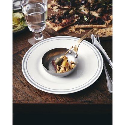 Prato de jantar, NVBistro, cinza