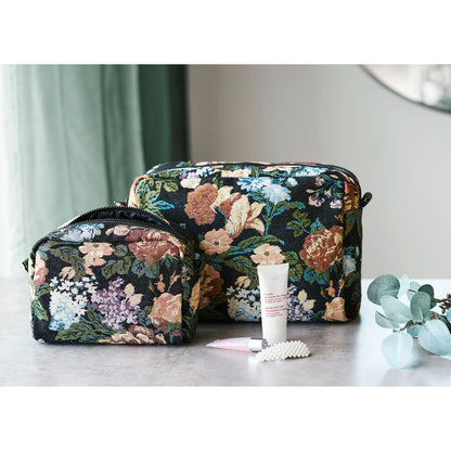 Bolsa de vaso sanitário Zoe - bolsa de vaso sanitário, conjunto de mistura preta de 2