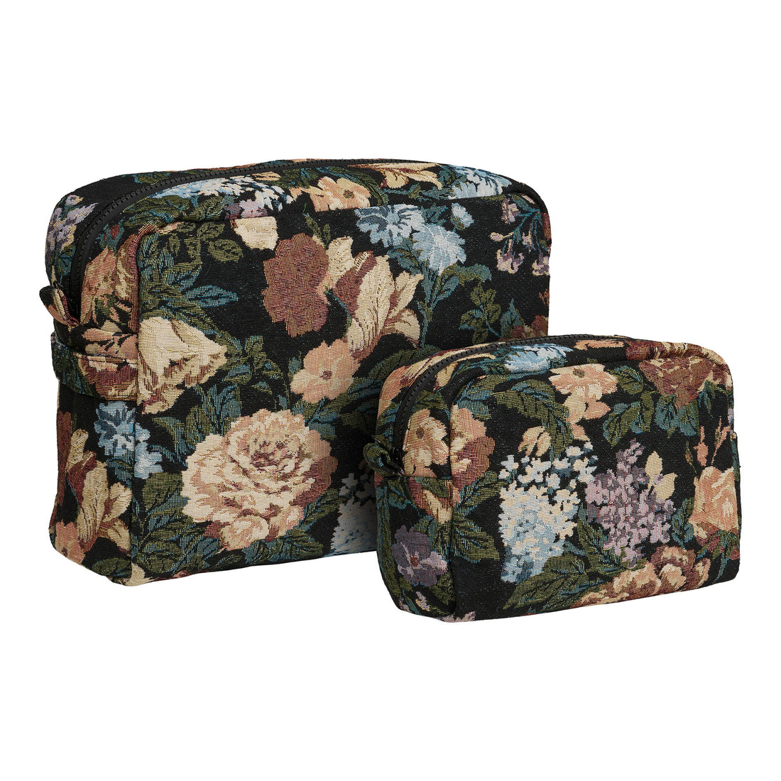 Bolsa de vaso sanitário Zoe - bolsa de vaso sanitário, conjunto de mistura preta de 2