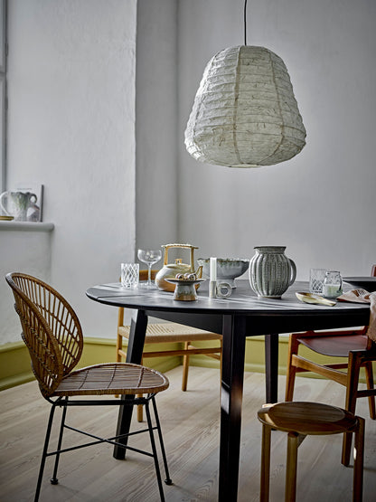 Mesa de jantar de Bloomingville Peron, preto, FSC® 100%, Oak