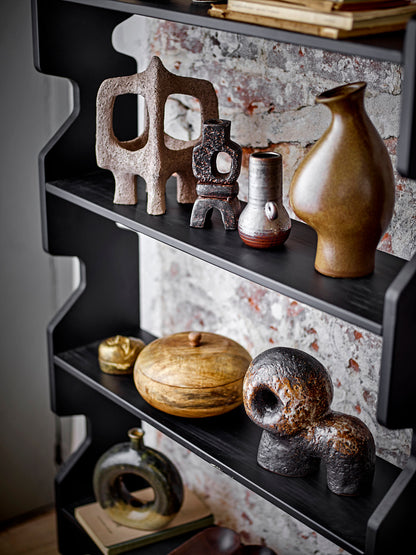 Bloomingville Sanah Candlestick, preto, ferro fundido