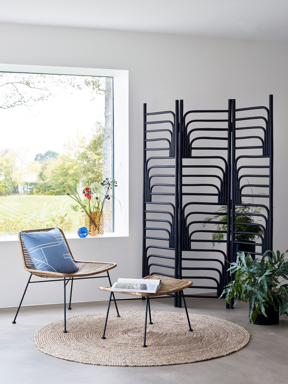 Tapete de juta Ø150 cm