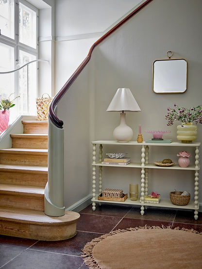 Tabela de console Salino de Bloomingville, branco, cara