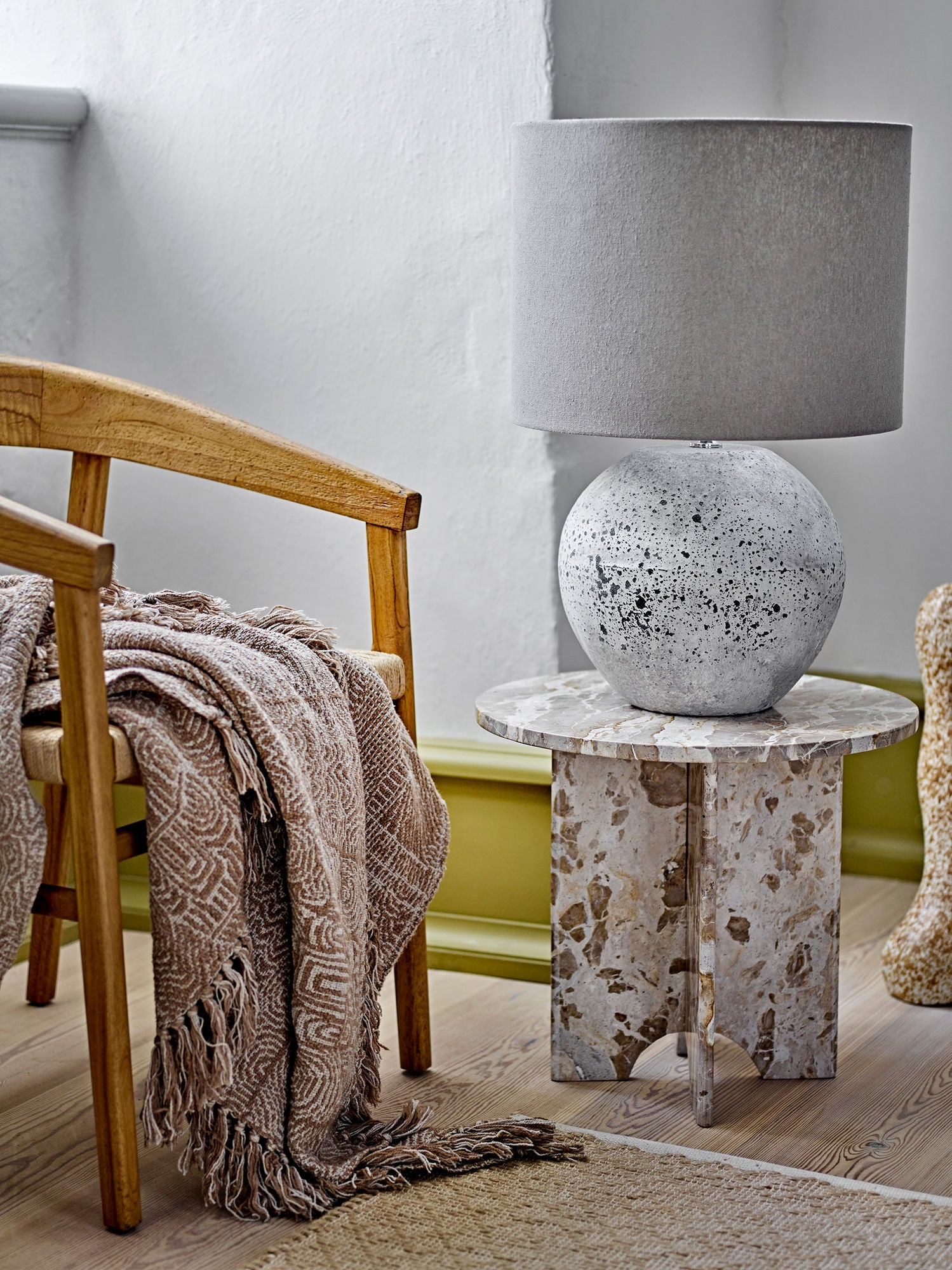 Lâmpada de mesa de Bloomingville Isedora, natureza, grés