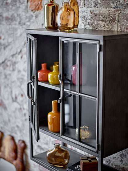 Gabinete de Bloomingville Sindre, preto, metal