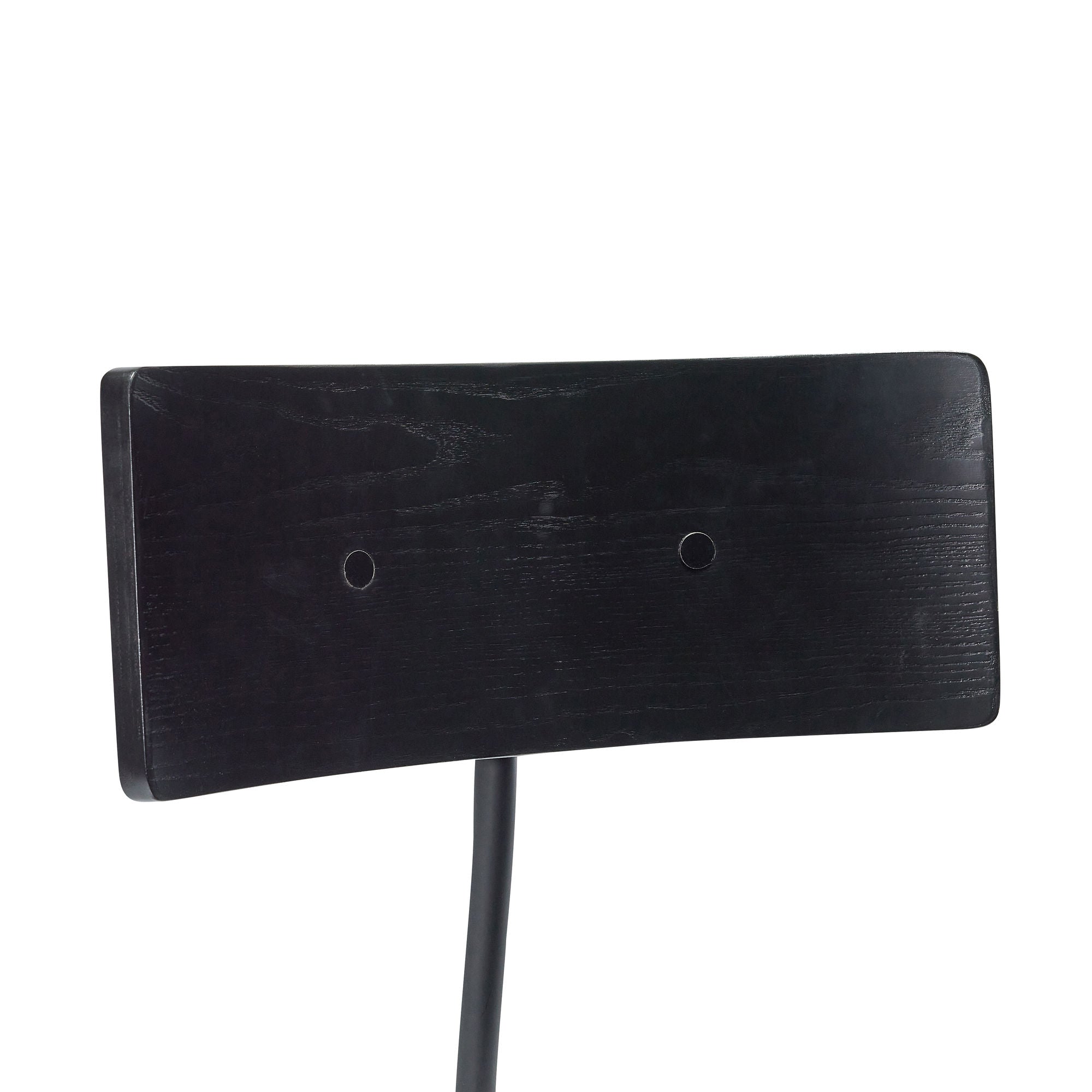 Cadeira de jantar Hübsch Koi preta