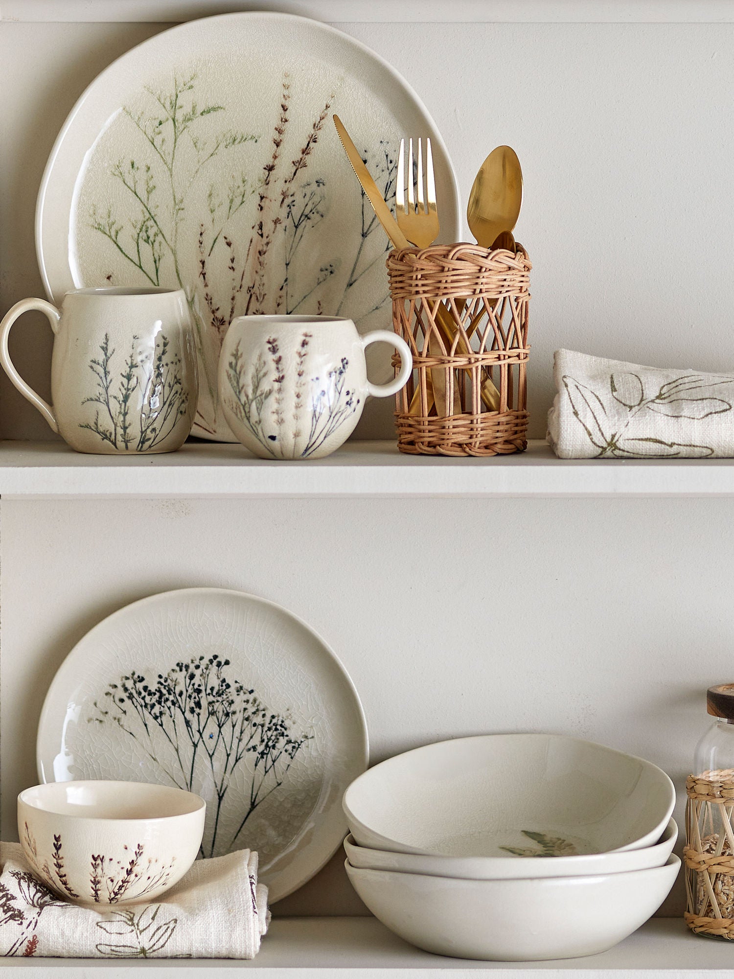 Bloomingville Bea Table Service Set, natureza, grés