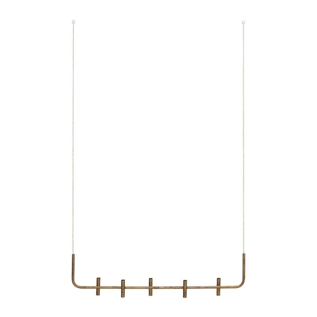 Castiçal, hdmaxi, acabamento de latão antigo