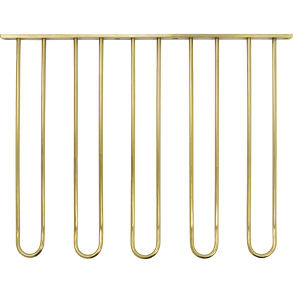 Rack de vidro, hdstilio, acabamento em ouro antik