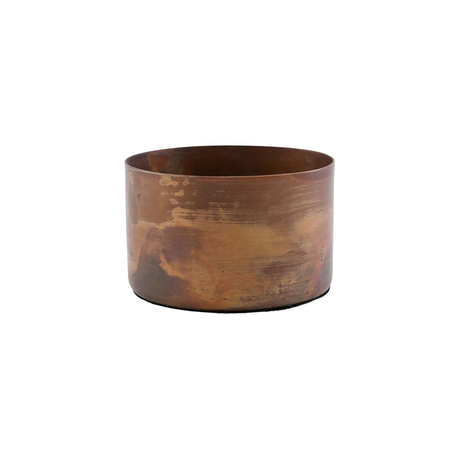 House Doctor - Stage do Lighthouse, defina, cobre antigo - H: 5 cm, dia: 8 cm