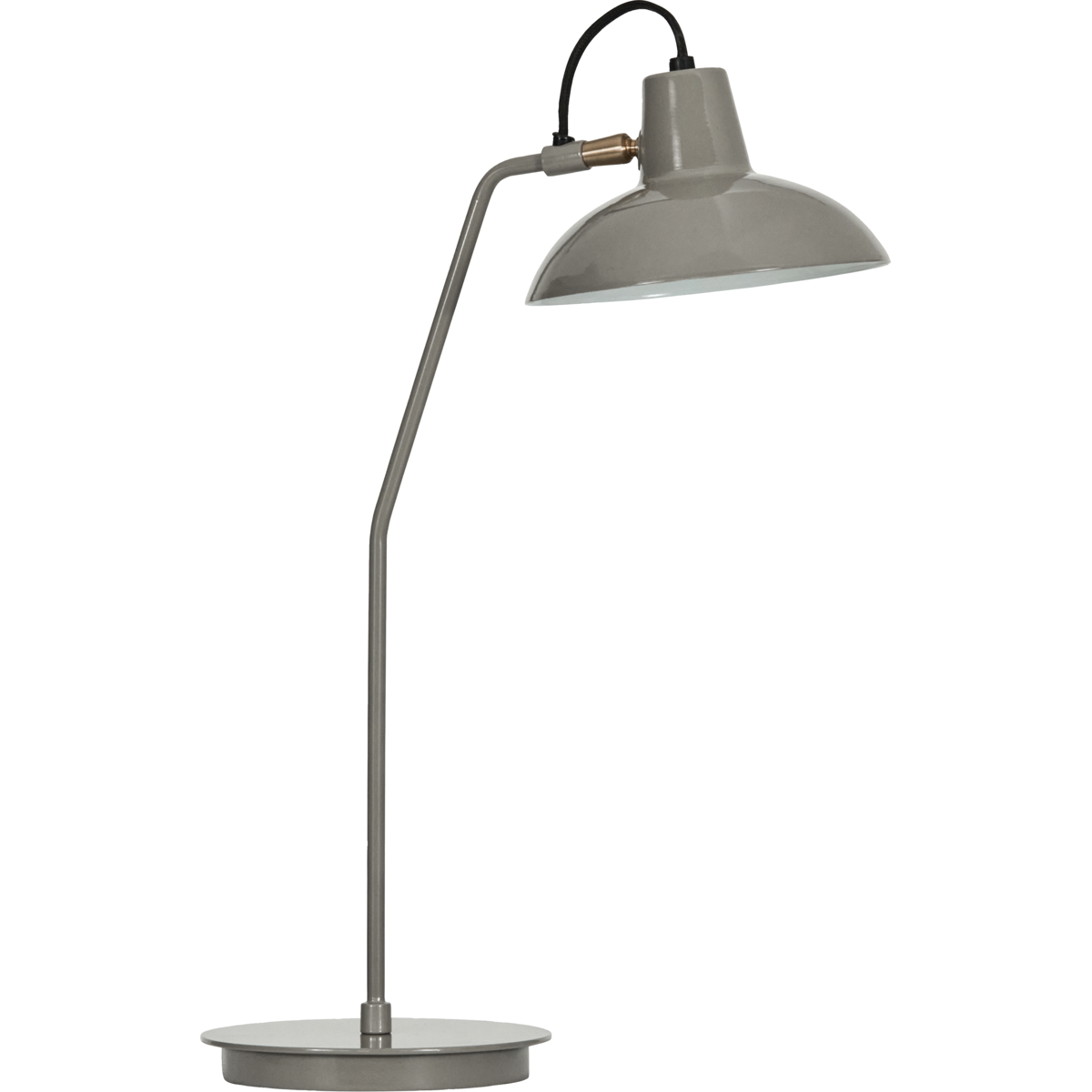 Lâmpada de mesa, hddesk, cinza