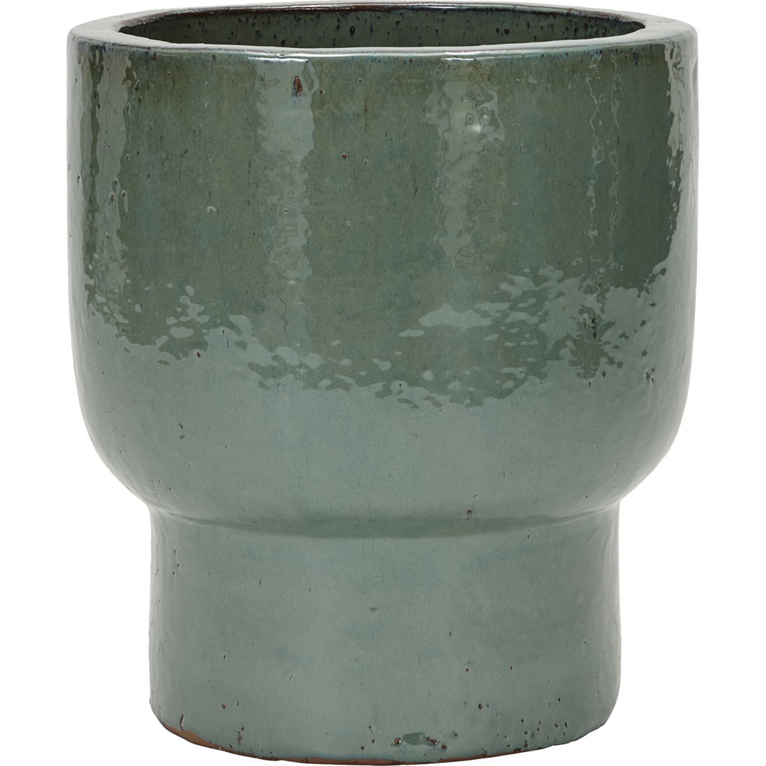 Pote de ervas, hdterra, verde 45 x 40 cm