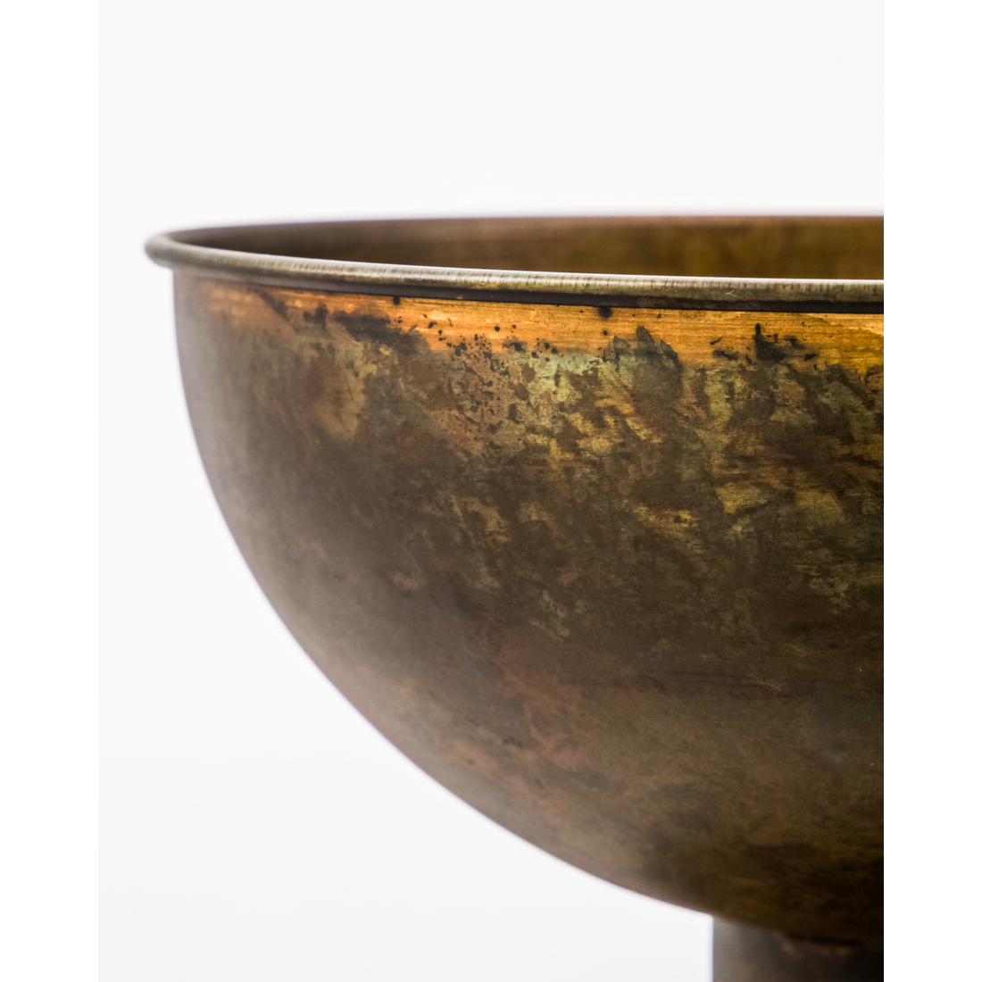 Vaso, hdtala, latão antigo