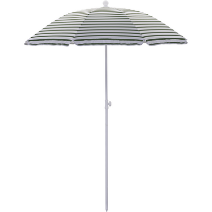 Praia/jardim parasol, hdoktogon, verde;