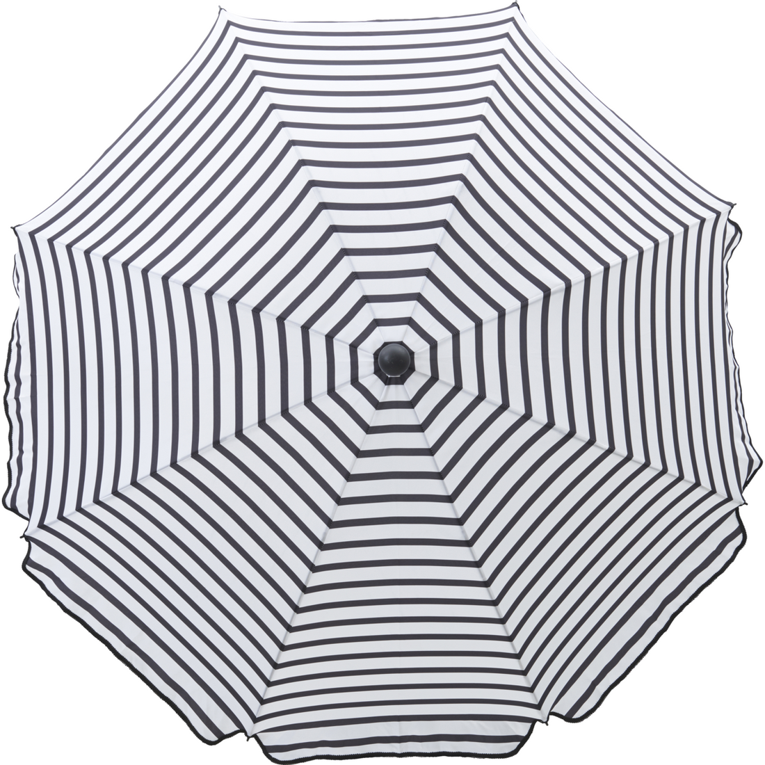 Praia/jardim parasol, hdoktogon, preto;