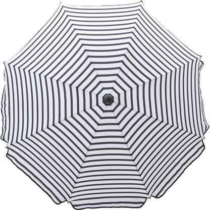 Praia/jardim parasol, hdoktogon, preto;