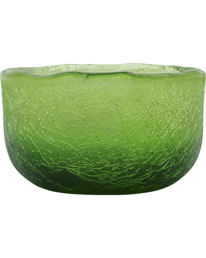 Porta-velas, HDCrackle, Verde