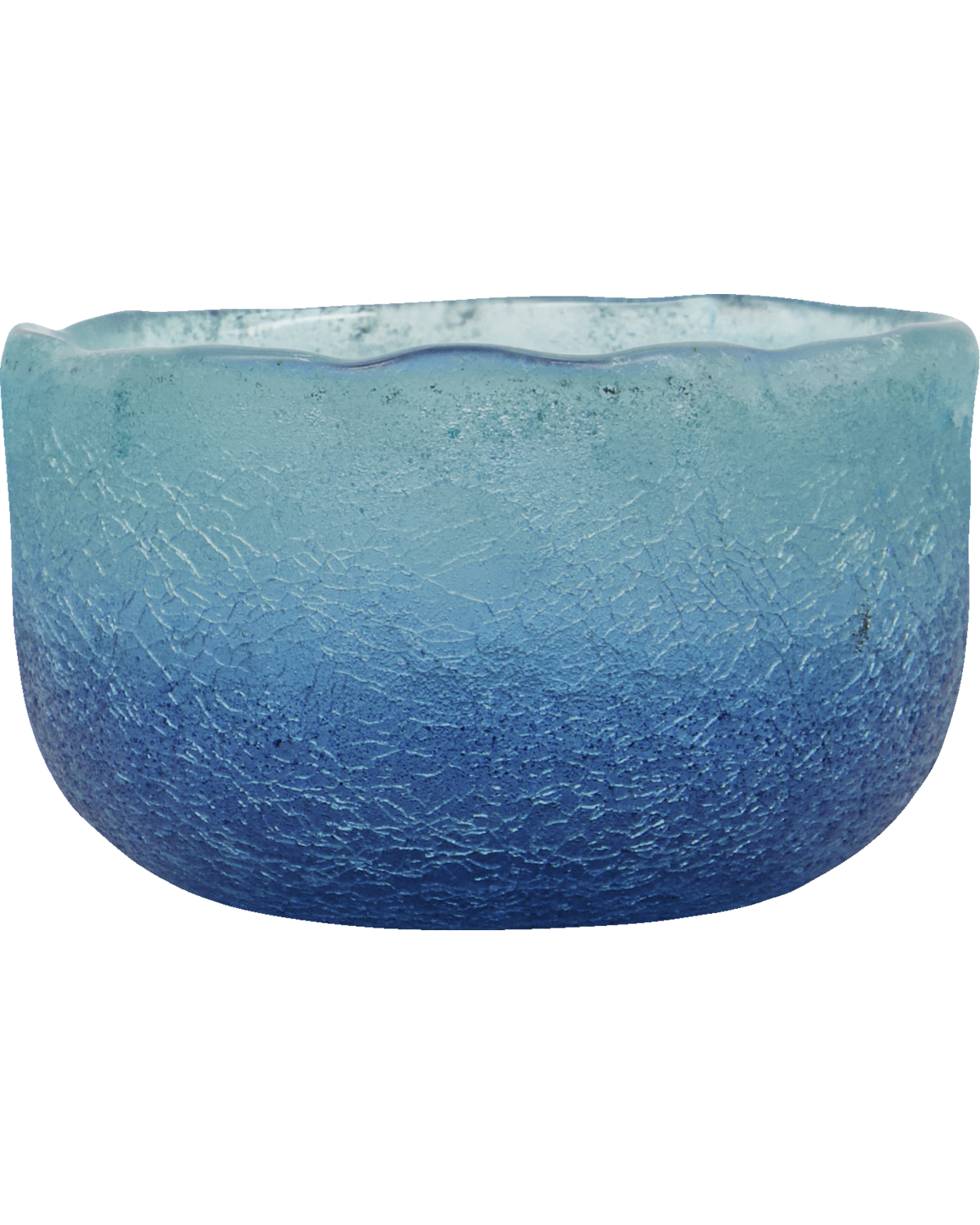 Porta-velas, HDCrackle, Azul