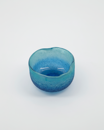 Porta-velas, HDCrackle, Azul