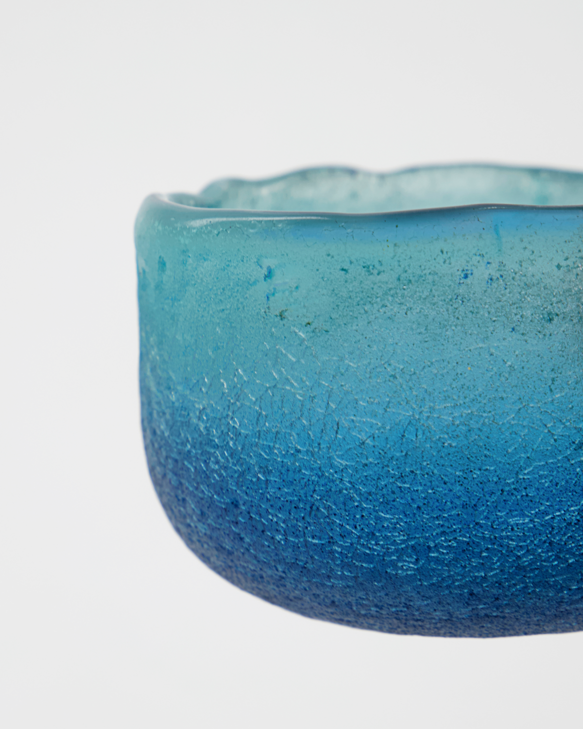 Porta-velas, HDCrackle, Azul