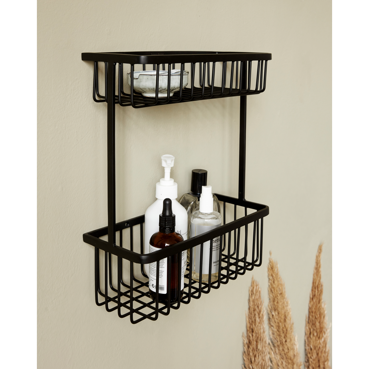 Cesta, hdbath, duplo, preto