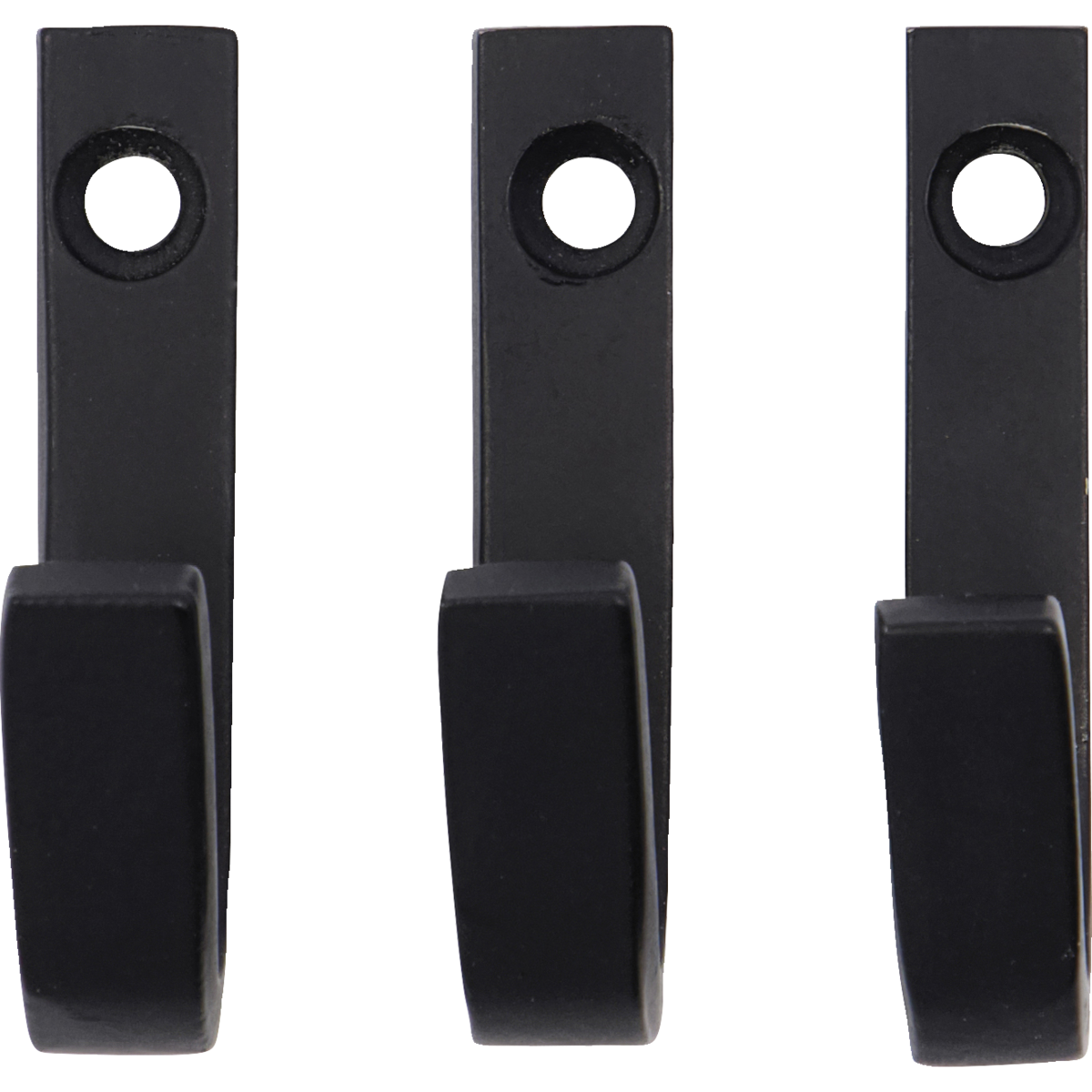 Hook, Hdbath, preto B: 1 cm, H: 5 cm