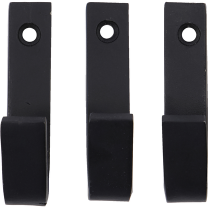Hook, Hdbath, preto B: 1 cm, H: 7 cm