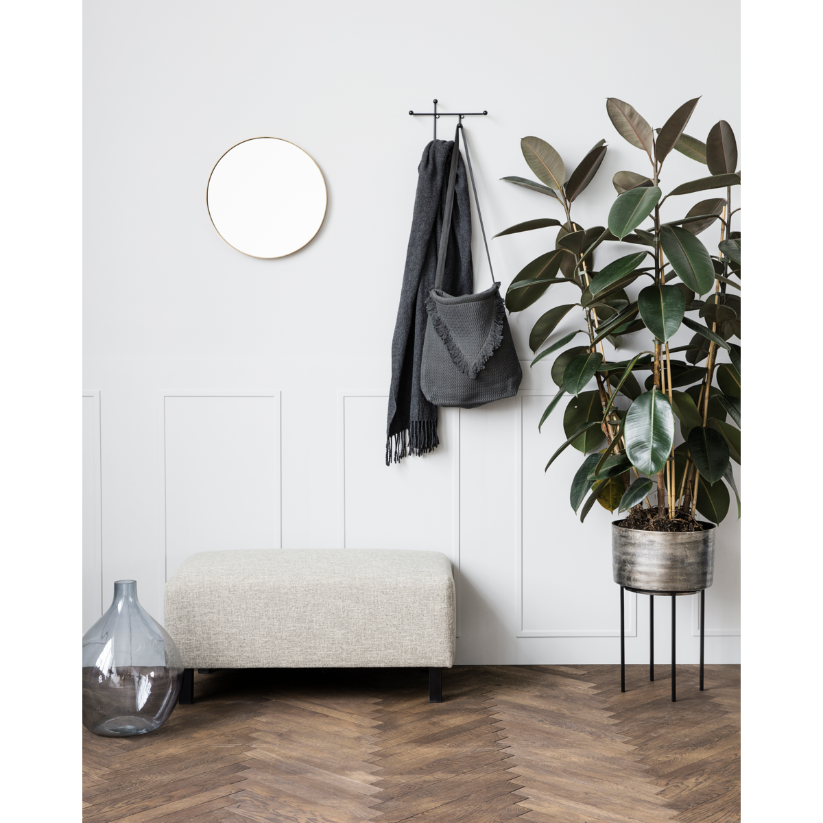 Gancho, HDPrea, preto mate