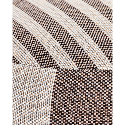 Puff, Hdalo, marrom; branco