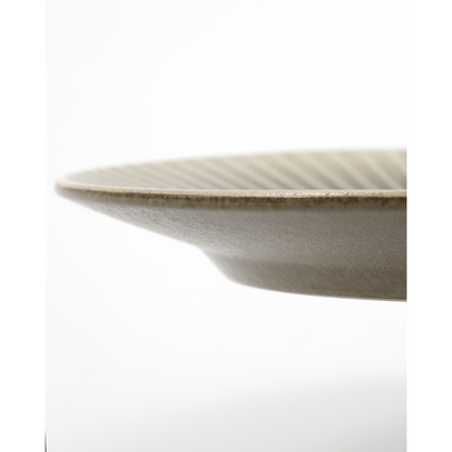 Placa de jantar, hdpleat, cinza;
