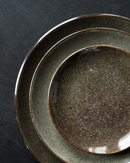 Prato para bolo, HDLake, Verde